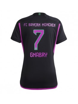 Ženski Nogometna dresi replika Bayern Munich Serge Gnabry #7 Gostujoči 2023-24 Kratek rokav